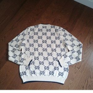 gucci all over monogram sweater